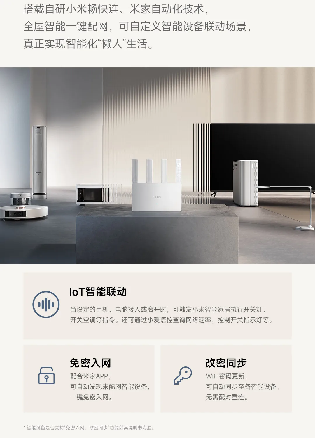Xiaomi Router BE3600 WiFi 7 Dual-Band Qualcomm quad-core Gaming Acceleration 3570Mbps Dual WAN LAN Mesh Network Repeater VPN Xiaomi Router BE3600 WiFi 7 Dual-Band Qualcomm quad-core Gaming Acceleration 3570Mbps Dual WAN LAN Mesh Network Repeater VPN