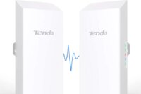 Tenda O1 Outdoor Access Point 300Mbps Long Range Smart Manage Router CPE 2.4GHz PoE Wireless Bridge 8dBi Transmission Waterproof