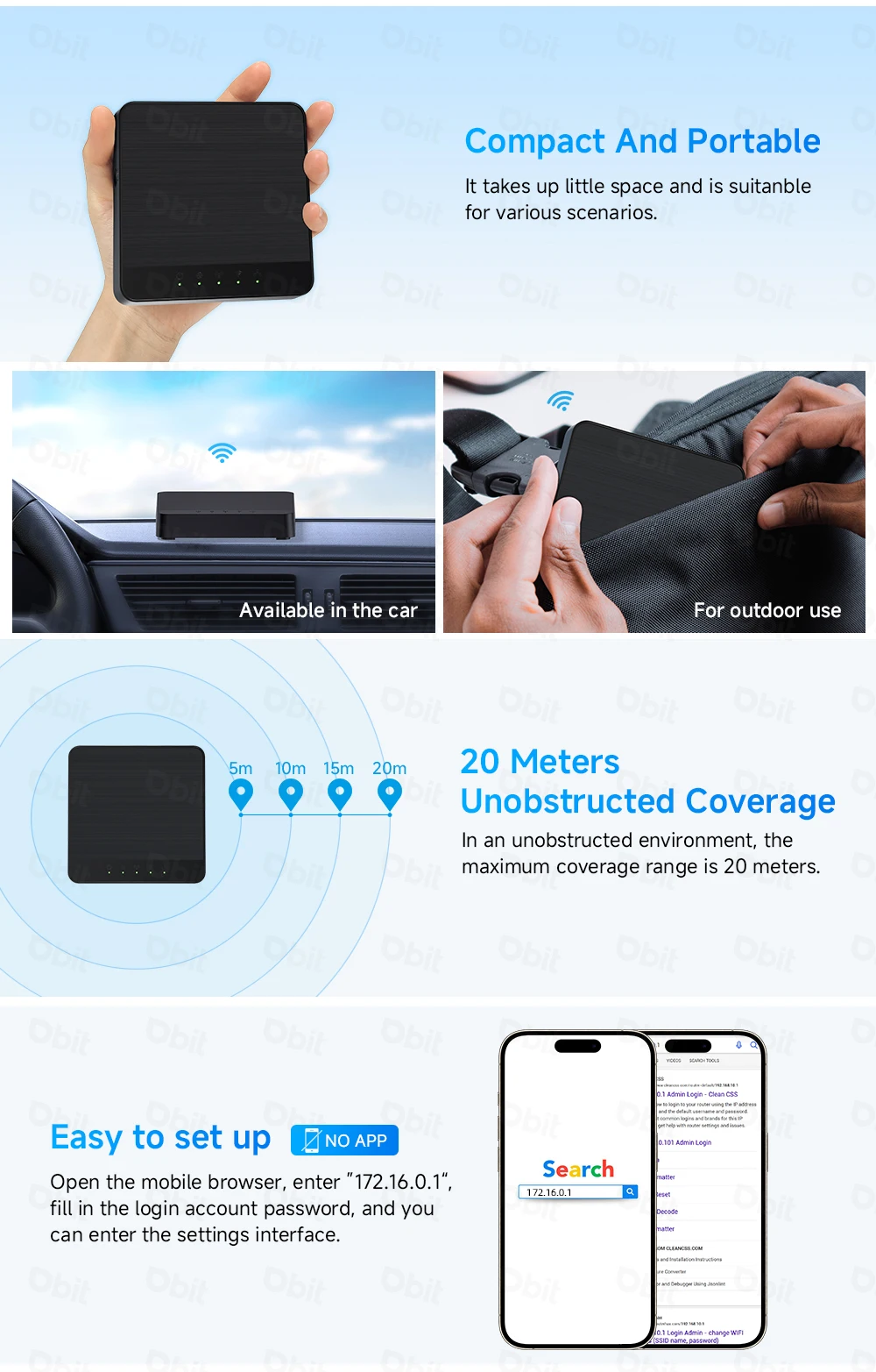 New Mini Box 4G Lte Router Wifi SIM Card Modem 4G Car Wifi Amplifie Support 5V USB Power Supply and 30 Device Connections