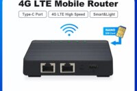 New Mini Box 4G Lte Router Wifi SIM Card Modem 4G Car Wifi Amplifie Support 5V USB Power Supply and 30 Device Connections