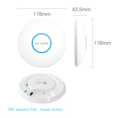 Access Point WiFi 6 Dual Band AX1500 Ceiling AP WIFI Extender 5G Repeater Gigabit Wireless AP Router Signal Booster Mesh Wifi 6 - Image 6
