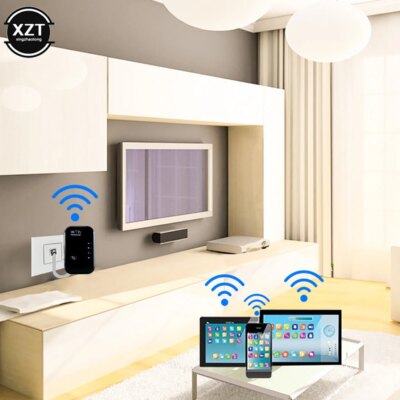 WiFi Signal Amplifier Signal Booster WiFi Repeater Wireless Extender Router Router 300Mbps Repeater Extender - Image 3
