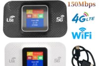 4G LTE Router 150Mbps Portable WiFi Repeater 3650mAh Unlocked Pocket Wireless Router With Sim Card Slot Outdoor Mobile Hotspot