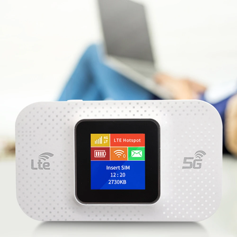 4G LTE Router 150Mbps Portable WiFi Repeater 3650mAh Unlocked Pocket Wireless Router With Sim Card Slot Outdoor Mobile Hotspot