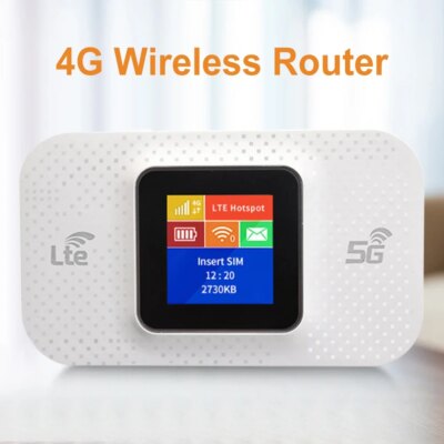 4G LTE Router 150Mbps Portable WiFi Repeater 3650mAh Unlocked Pocket Wireless Router With Sim Card Slot Outdoor Mobile Hotspot - Image 2
