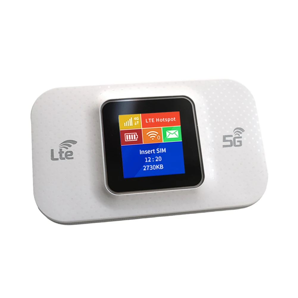 4G LTE Router 150Mbps Portable WiFi Repeater 3650mAh Unlocked Pocket Wireless Router With Sim Card Slot Outdoor Mobile Hotspot