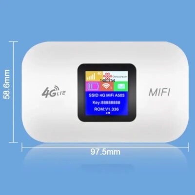 4G Lte Router Wireless Wifi Portable Modem Mini Outdoor Hotspot Pocket Mifi 150mbps Sim Card Slot Repeater 3000mah - Image 6