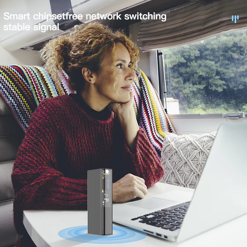 4G Lte Router Wireless Wifi Portable Modem Mini Outdoor Hotspot Pocket Mifi 150mbps Sim Card Slot Repeater 3000mah
