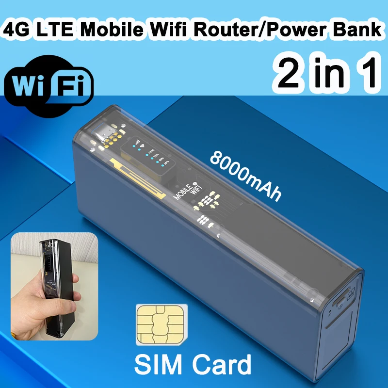 4G LTE Router 2in1