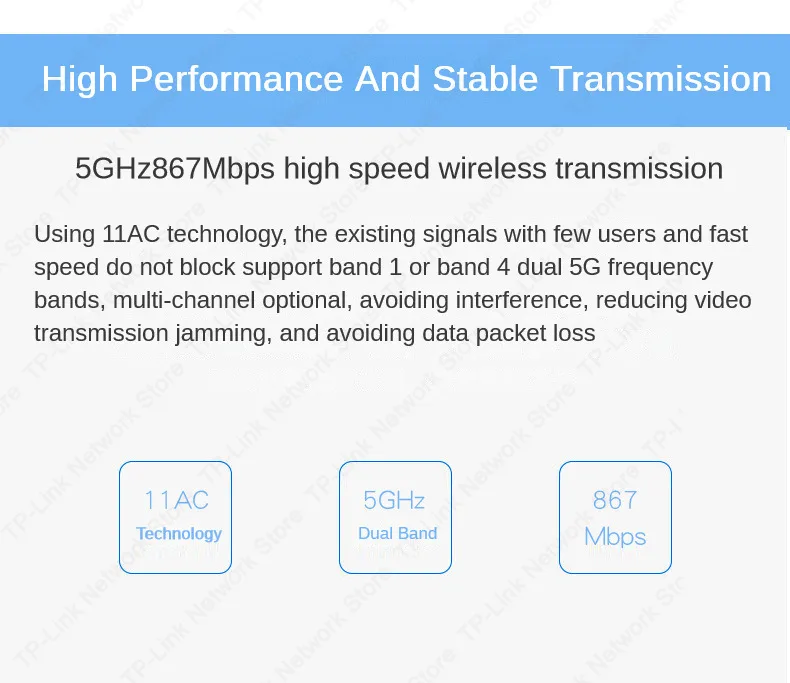 Tp-link Ubiquiti 867M 5.8G Wifi Access Point Cpe Top Cpe 5000m Router Wireless Outdoor 5 Ap   Point To Point  1 Pcs