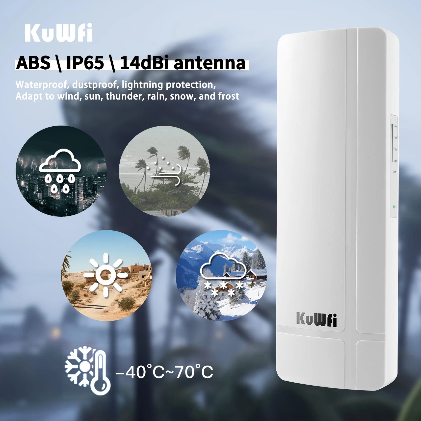 KuWFi 900Mbps Outdoor CPE Wireless Bridge 5GHz Wifi Bridge Long Range Extender Access AP Wifi Coverage Point to Point 3KM KuWFi 900Mbps Outdoor CPE Wireless Bridge 5GHz Wifi Bridge Long Range Extender Access AP Wifi Coverage Point to Point 3KM