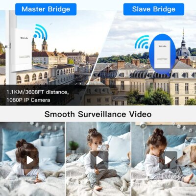 Tenda OS3 5KM 5GHz 867Mbps Outdoor CPE Wireless 5G WiFi Repeater Extender Router AP Access Point Wi-Fi Bridge p to p - Image 4