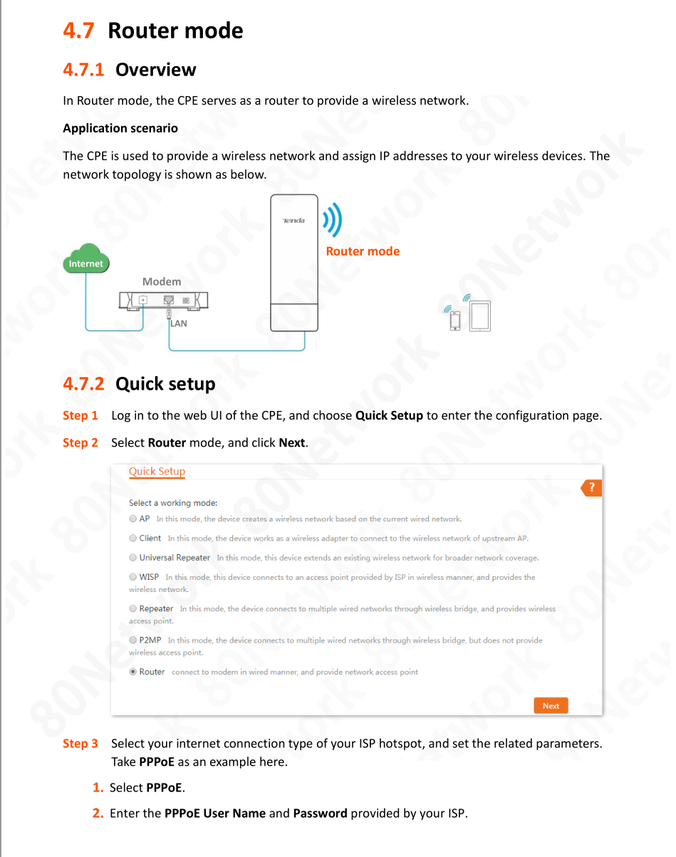 Tenda OS3 5KM 5GHz 867Mbps Outdoor CPE Wireless 5G WiFi Repeater Extender Router AP Access Point Wi-Fi Bridge p to p