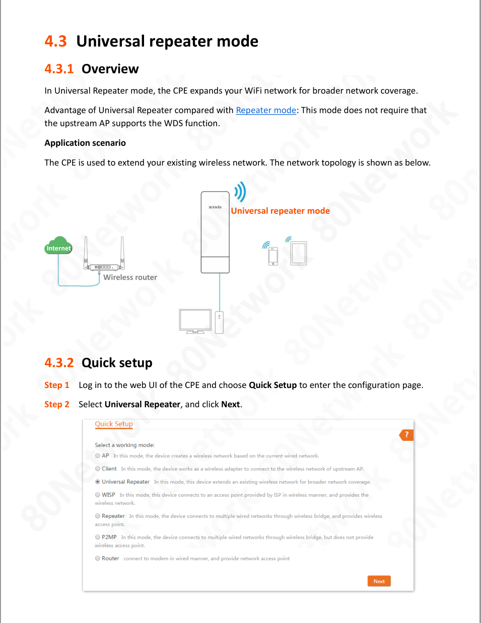Tenda OS3 5KM 5GHz 867Mbps Outdoor CPE Wireless 5G WiFi Repeater Extender Router AP Access Point Wi-Fi Bridge p to p