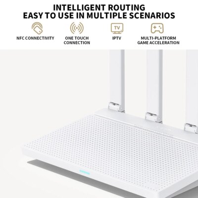 2024 NEW Original Xiaomi AX3000T Router 5GHz 160MHz Broadband 1.3GHz Processor High Speed NFC Connection For Home Office Games - Image 2