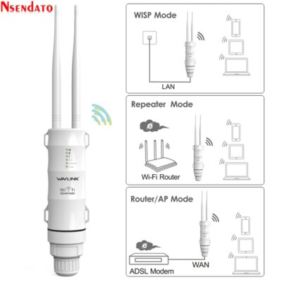 2.4G/5G Dual Band Outdoor Wifi Router Amplifier AC600 High Power Wireless AP Repeater Waterproof Wifi Extender with AP WISP - Image 2