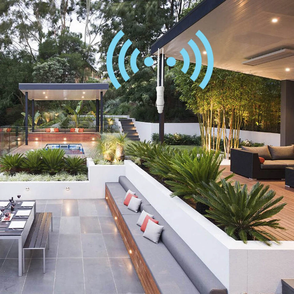 2.4G/5G Dual Band Outdoor Wifi Router Amplifier AC600 High Power Wireless AP Repeater Waterproof Wifi Extender with AP WISP