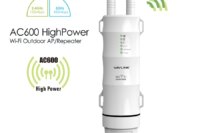 2.4G/5G Dual Band Outdoor Wifi Router Amplifier AC600 High Power Wireless AP Repeater Waterproof Wifi Extender with AP WISP