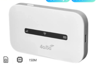 4G LTE Mobile WiFi Router 150Mbps Wireless Internet Router with SIM Card Slot Pocket Mobile Hotspot for Home Office Car Travel