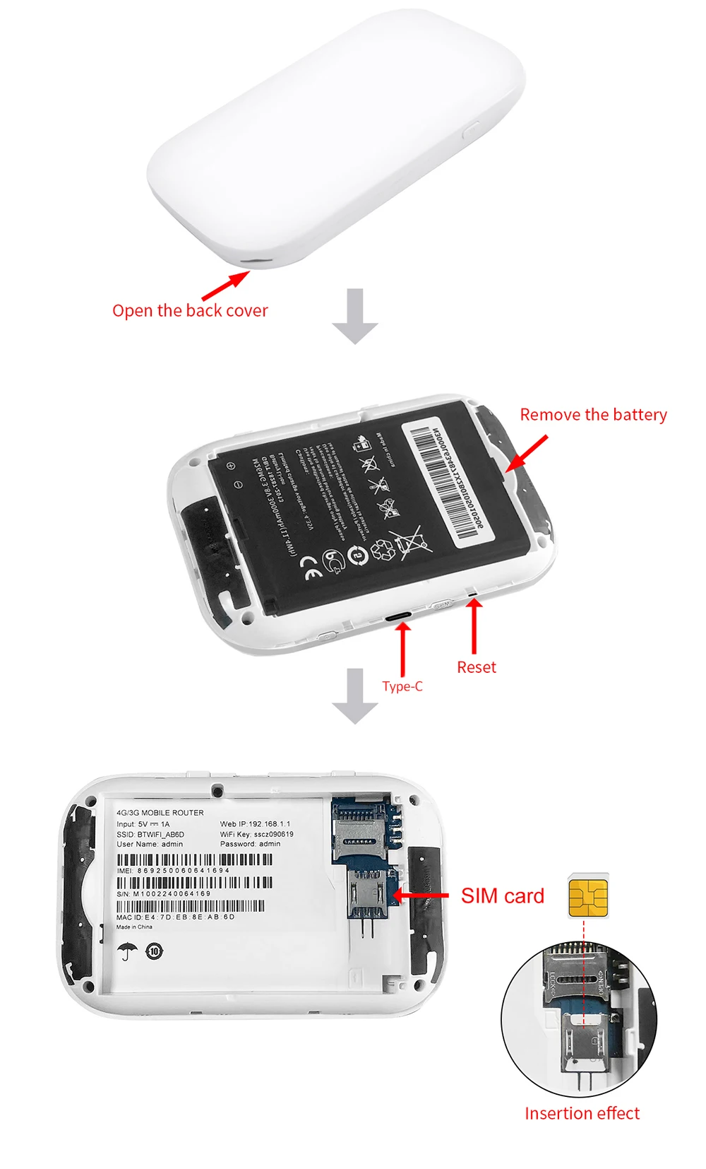 Benton Unlock 3G 4G MiFi 150Mbps Portable WiFi Mobile Pocket WiFi Router USB WiFi 4G SIM Router 4G LTE Router for SIM Card