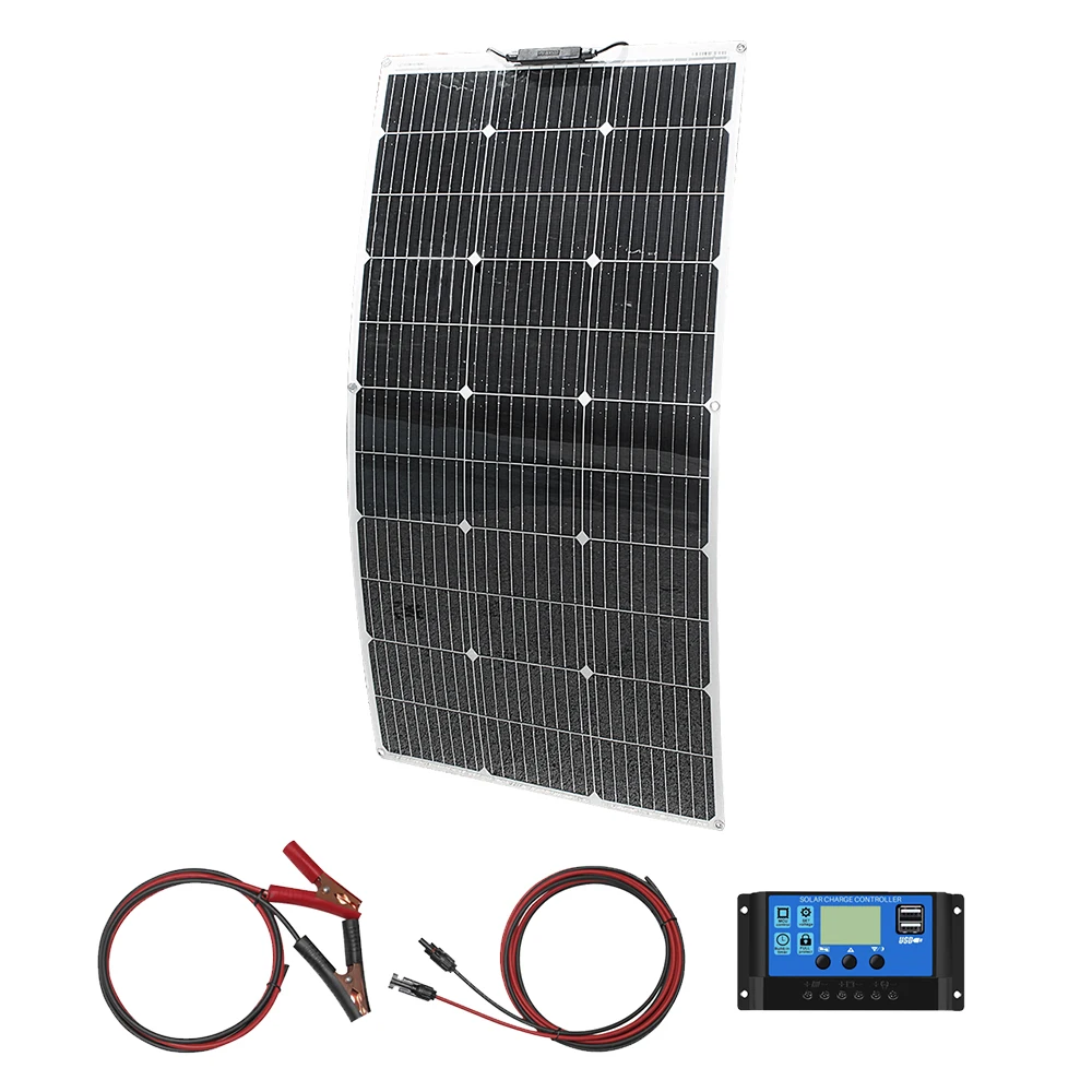 12V Flexible Solar Panel 600W 100W 200W 300W 400W 500W Bendable Waterproof Monocrystalline Best Solar Panel China for RV Boat 12V Flexible Solar Panel 600W 100W 200W 300W 400W 500W Bendable Waterproof Monocrystalline Best Solar Panel China for RV Boat