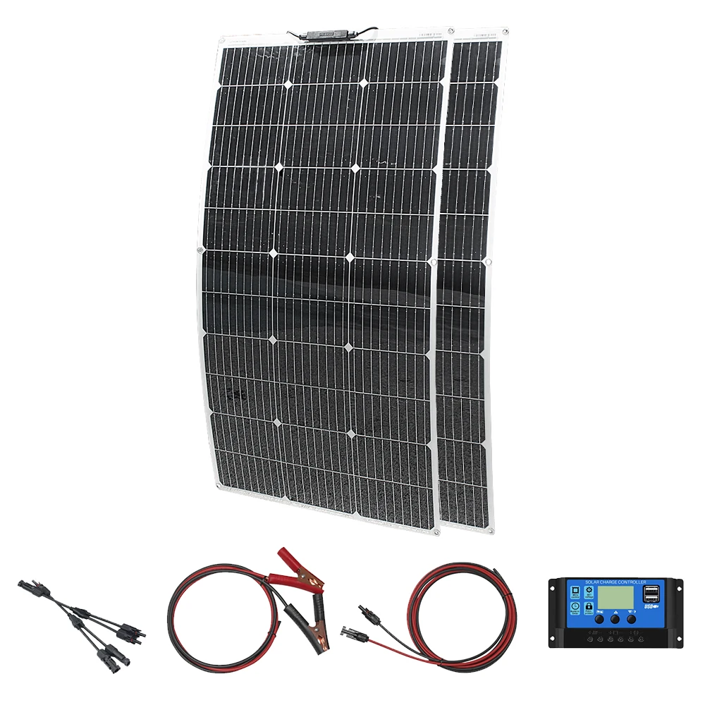 12V Flexible Solar Panel 600W 100W 200W 300W 400W 500W Bendable Waterproof Monocrystalline Best Solar Panel China for RV Boat 12V Flexible Solar Panel 600W 100W 200W 300W 400W 500W Bendable Waterproof Monocrystalline Best Solar Panel China for RV Boat