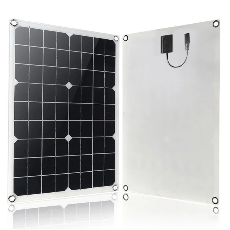 110V/220V 6000W Inverter Solar Power Generation System Solar Panel 12V 30A Controller Complete Power Generation Kit Charger