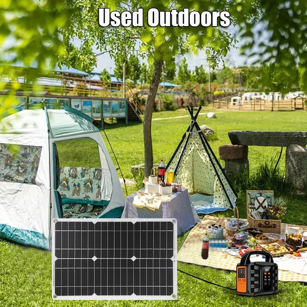 110V/220V 6000W Inverter Solar Power Generation System Solar Panel 12V 30A Controller Complete Power Generation Kit Charger