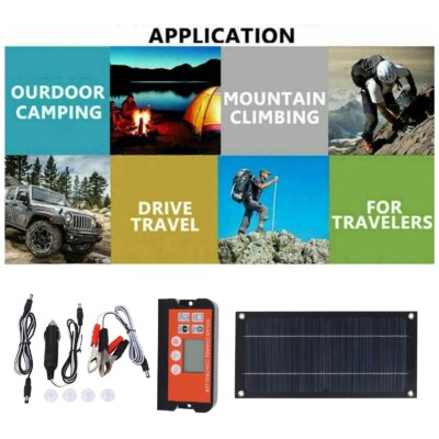 Solar Panel Kit 600W Portable Solar  Kit High Output Efficiency Eco Friendly High Conversion Rate for RV - Image 6