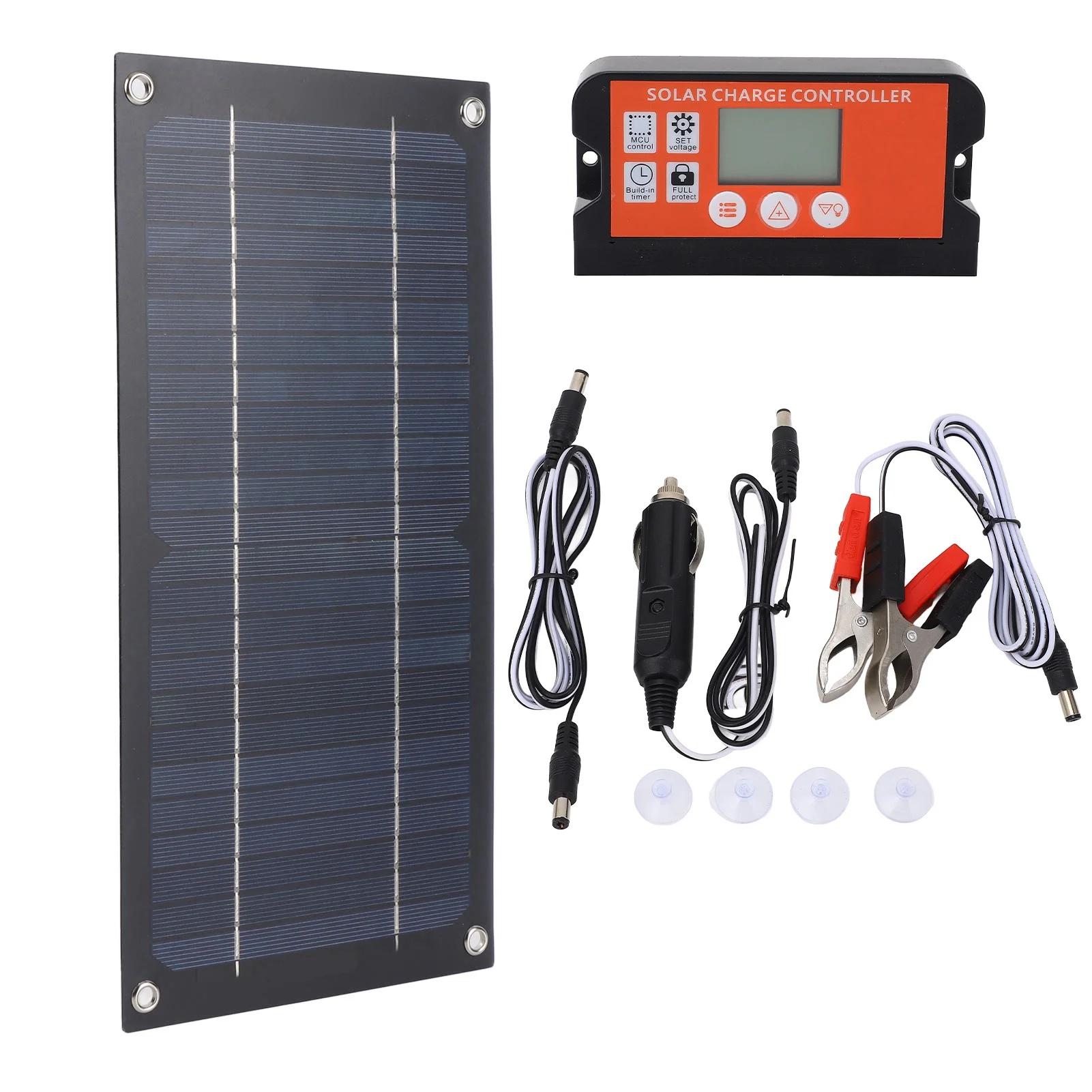 Solar Panel Kit 600W Portable Solar  Kit High Output Efficiency Eco Friendly High Conversion Rate for RV