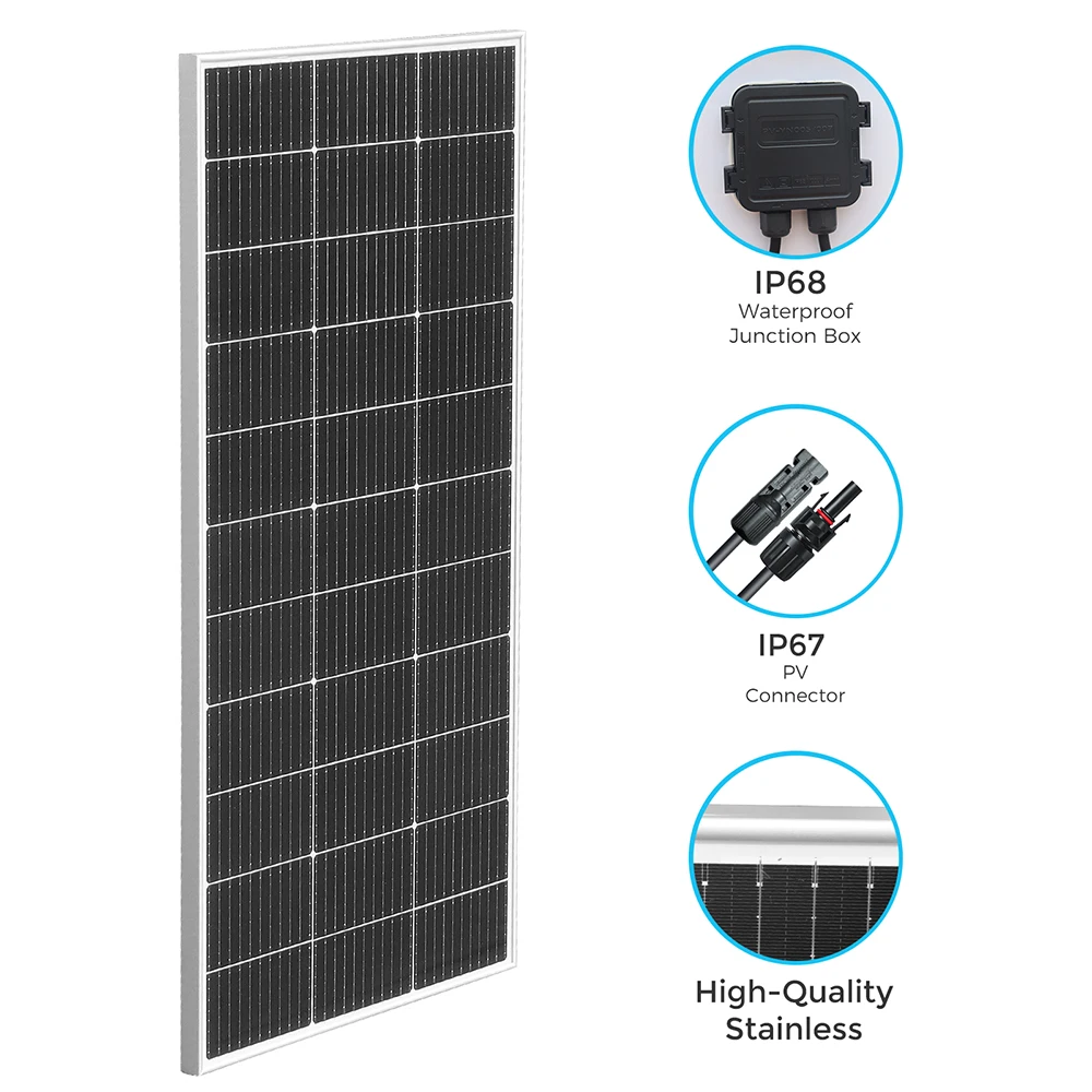 Rigid Glass Solar Panel Modules 1200W 720W 600W 480W 360W 240W 120W Photovoltaic Module 18V Monocrystalline cell Battery Charger Rigid Glass Solar Panel Modules 1200W 720W 600W 480W 360W 240W 120W Photovoltaic Module 18V Monocrystalline cell Battery Charger