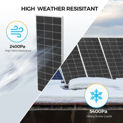 Rigid Glass Solar Panel Modules 1200W 720W 600W 480W 360W 240W 120W Photovoltaic Module 18V Monocrystalline cell Battery Charger - Image 5