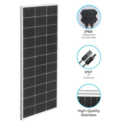 Rigid Glass Solar Panel Modules 1200W 720W 600W 480W 360W 240W 120W Photovoltaic Module 18V Monocrystalline cell Battery Charger - Image 3