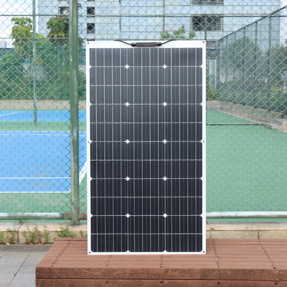 1PCS ~10PCS 100W 18V Solar Panel 100 W 200W 300W 400w 500w 800w 1000w Monocrystalline Flexible Paneles Solares 12V/24V Battery 1PCS ~10PCS 100W 18V Solar Panel 100 W 200W 300W 400w 500w 800w 1000w Monocrystalline Flexible Paneles Solares 12V/24V Battery