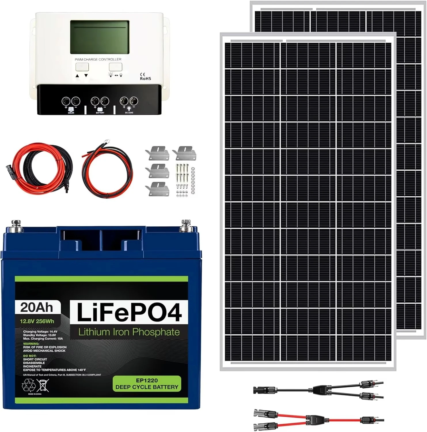 200W PWM 30A Battery