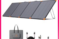 ZOUPW 450 Watt Portable Solar Panel, 38V Foldable N-Type 16BB for Power Station/Solar Generator, 25% Efficiency, IP68 Waterproof