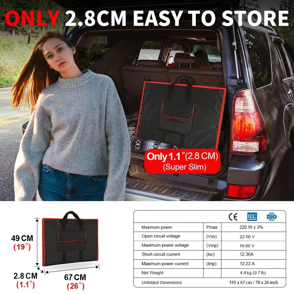 Portable Foldable Solar Panel 18V 100W 160W 200W 300W with 12V Controller to Charge Battery suitable for Camp Portable Foldable Solar Panel 18V 100W 160W 200W 300W with 12V Controller to Charge Battery suitable for Camp