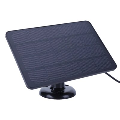 4W 5V Solar Panel Kit Waterproof Adjustable Wall Mount Bracket with 9.8FT Charging Cable for Ring Stick Up&Spotlight Camera - Image 5