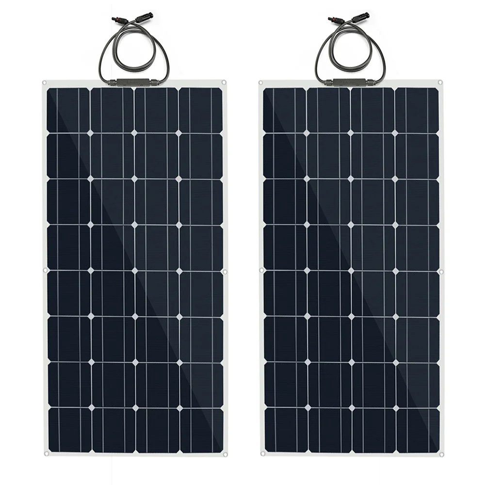 solar panel kit and 300w 200w 100w flexible solar panels 12v 24v high efficiency battery charger module solar panel kit and 300w 200w 100w flexible solar panels 12v 24v high efficiency battery charger module