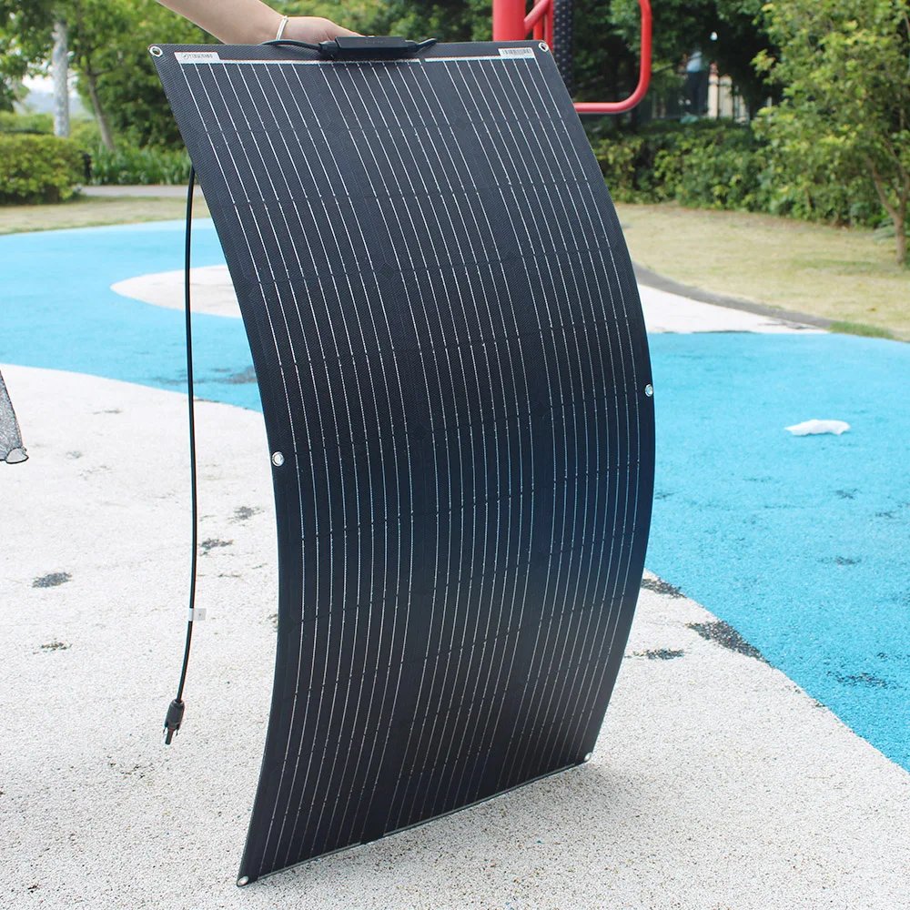 solar panel kit and 300w 200w 100w flexible solar panels 12v 24v high efficiency battery charger module solar panel kit and 300w 200w 100w flexible solar panels 12v 24v high efficiency battery charger module