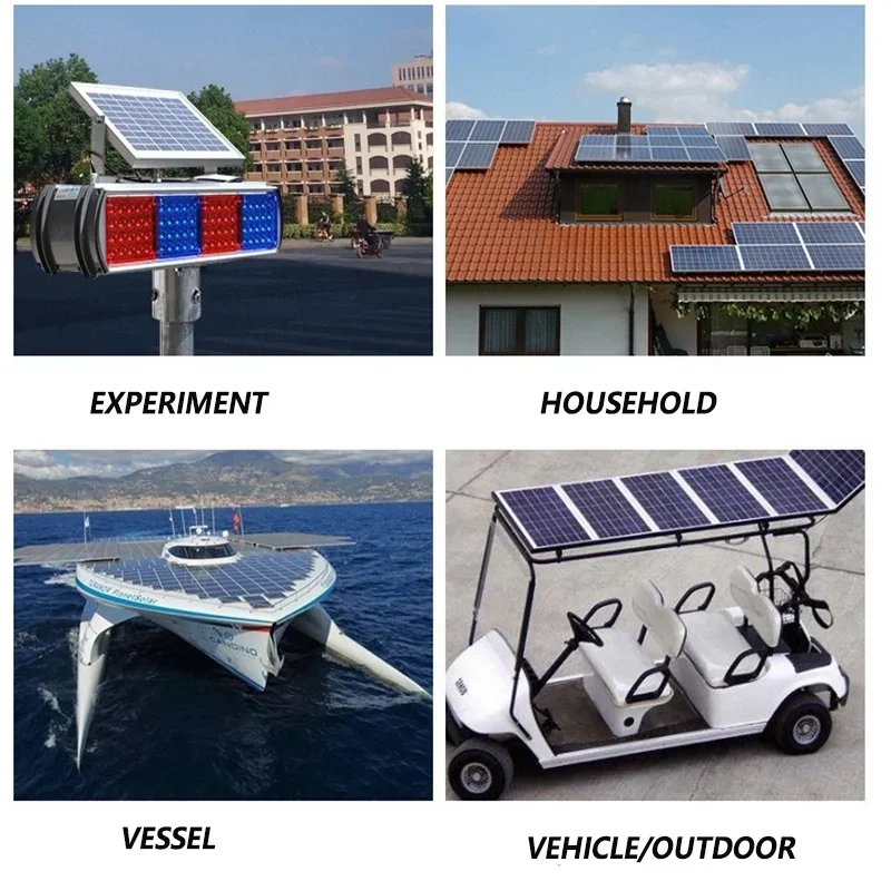 3000W Ultra high power solar panel 12V-24V efficient charging for outdoor household/camping solar power generation system