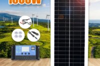 10-1000W Flexible Solar Panels For Outdoor Mobile Phone Charging  Outdoor Street Lights  Portable Appliances
