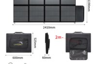 200W/400W Solar Panel Outdoor Power Generation Charging  For LifePo4 Foldable Power Station Solar Panel With Solar Output