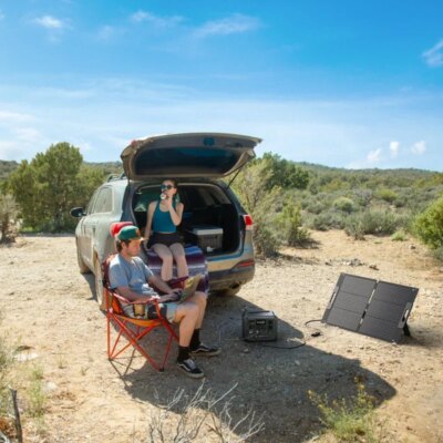 [US Stock]BLUETTI 100 Watt Solar Panel for Portable Power Station EB3A/AC50B/AC70/AC180, Foldable Solar Charger for RV - Image 5