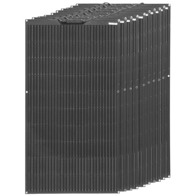 WUZECK 1pcs ~10 pcs Flexible rechargeable solar panel battery 100W 16.5V Photovoltaic Module (100W, 200W, 300W ,400W,500W 1000W)