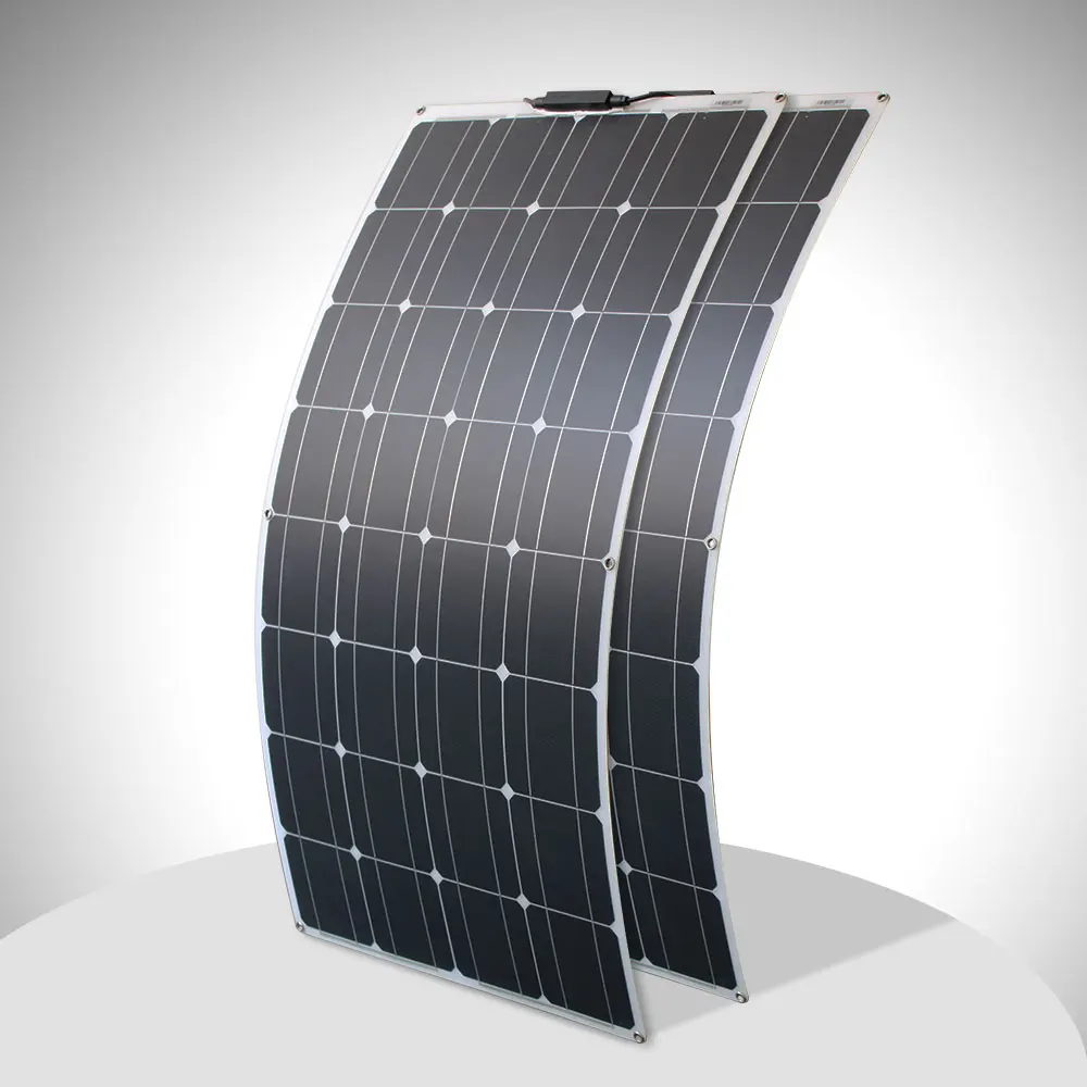 100w panel solar 200w 12v mono solar cell outdoor flexible solar panel kit for light home lead acid battery 100w panel solar 200w 12v mono solar cell outdoor flexible solar panel kit for light home lead acid battery