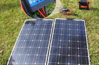 100w panel solar 200w 12v mono solar cell outdoor flexible solar panel kit for light home lead acid battery