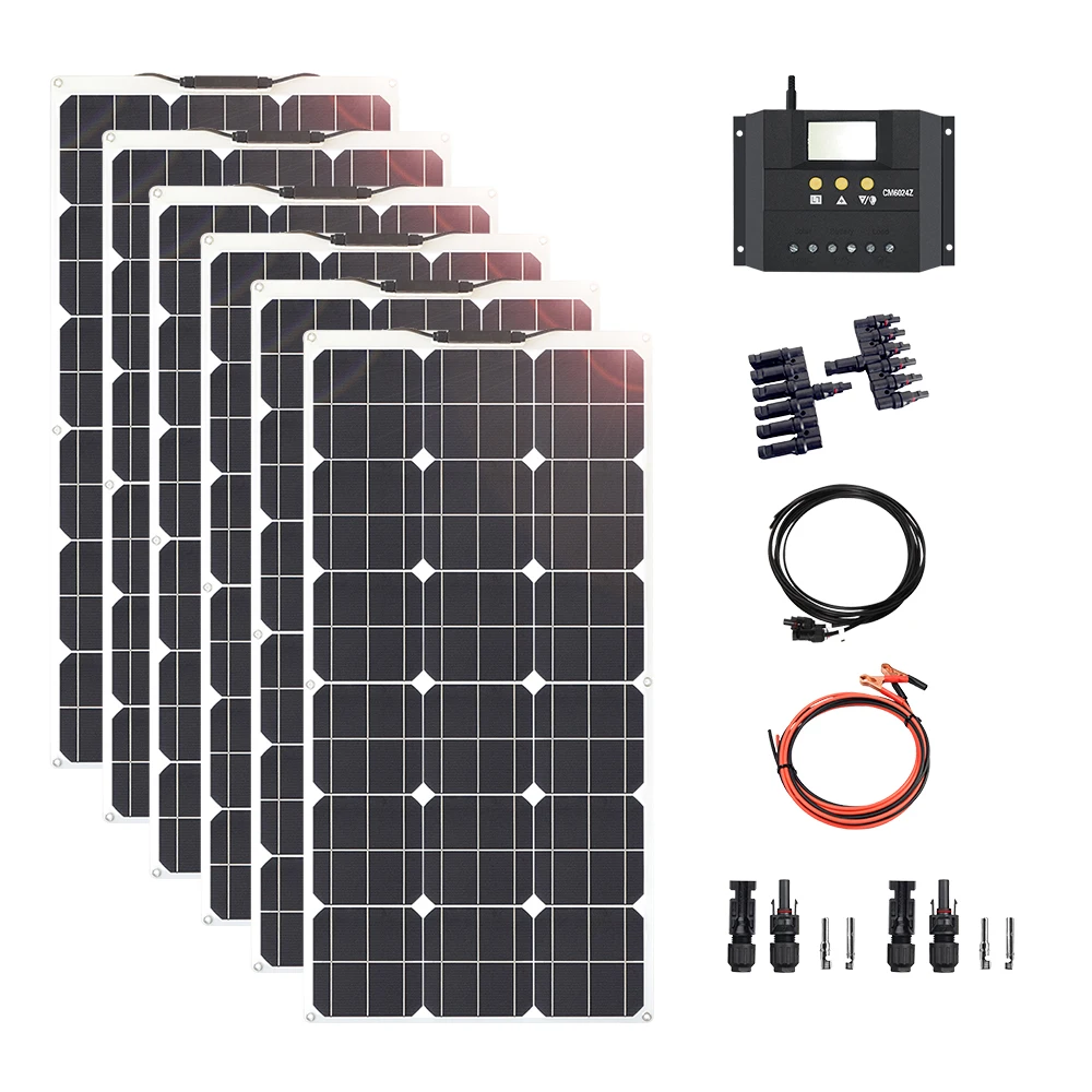 Solar Panels solar panel 100 watt Portable Power kit Flexible Charging Outdoor Cells For Home Camping 100W 200W 300W 400W 1000W Solar Panels solar panel 100 watt Portable Power kit Flexible Charging Outdoor Cells For Home Camping 100W 200W 300W 400W 1000W