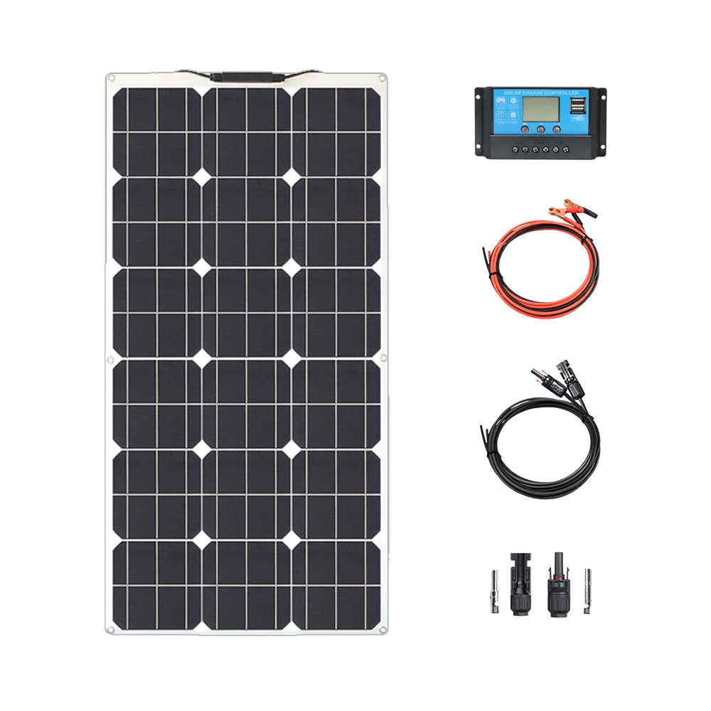 Solar Panels solar panel 100 watt Portable Power kit Flexible Charging Outdoor Cells For Home Camping 100W 200W 300W 400W 1000W Solar Panels solar panel 100 watt Portable Power kit Flexible Charging Outdoor Cells For Home Camping 100W 200W 300W 400W 1000W