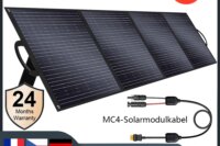 SOLARPLAY 200W Portable Foldable Solar Panel 18V Flexible Solar Panel for Family Camping Trip for Tourism Camping Power Station